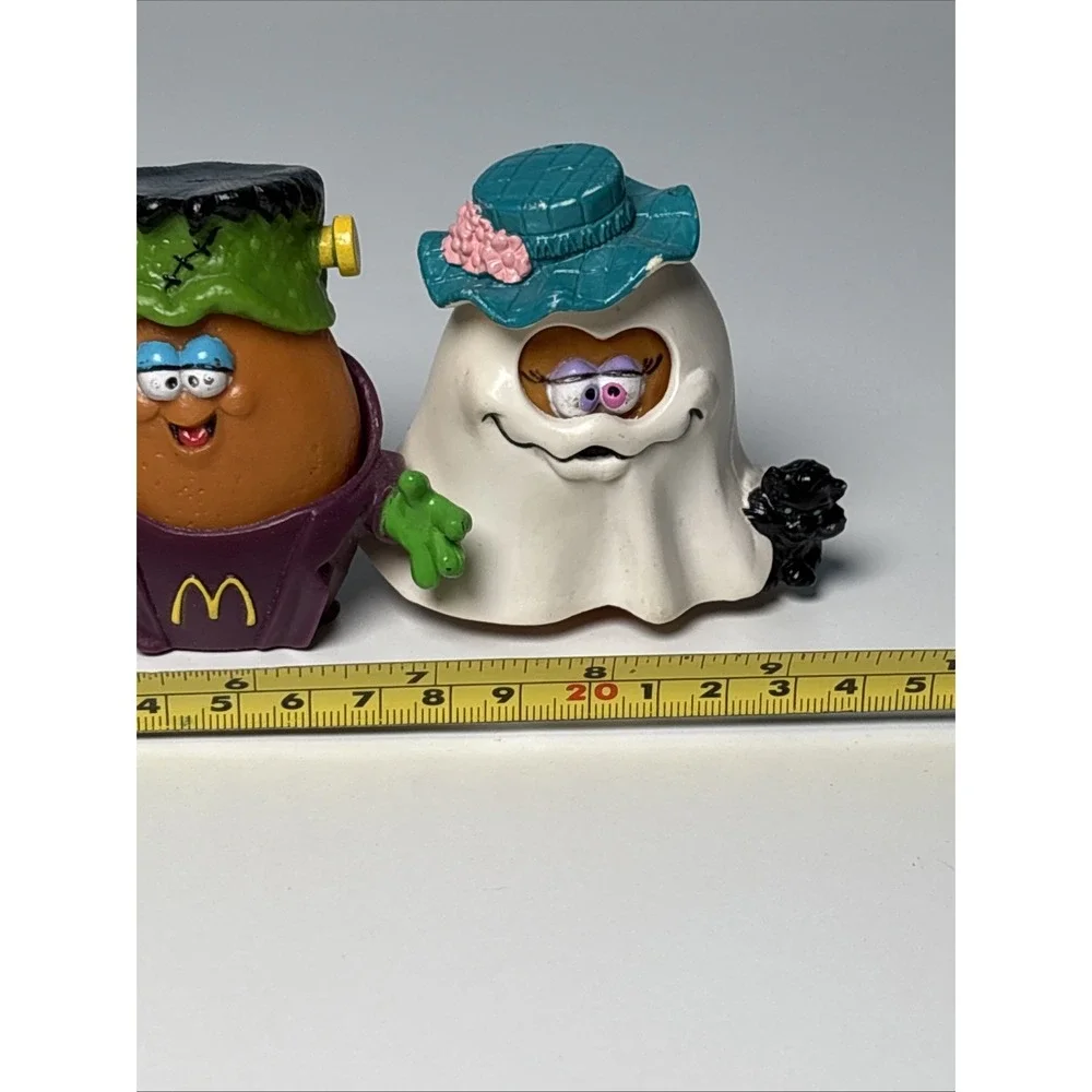1992 McDonald's Halloween McNugget Buddies - Set of 4 Vintage Nugget Toys